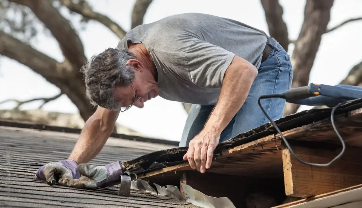 Replace roof decking