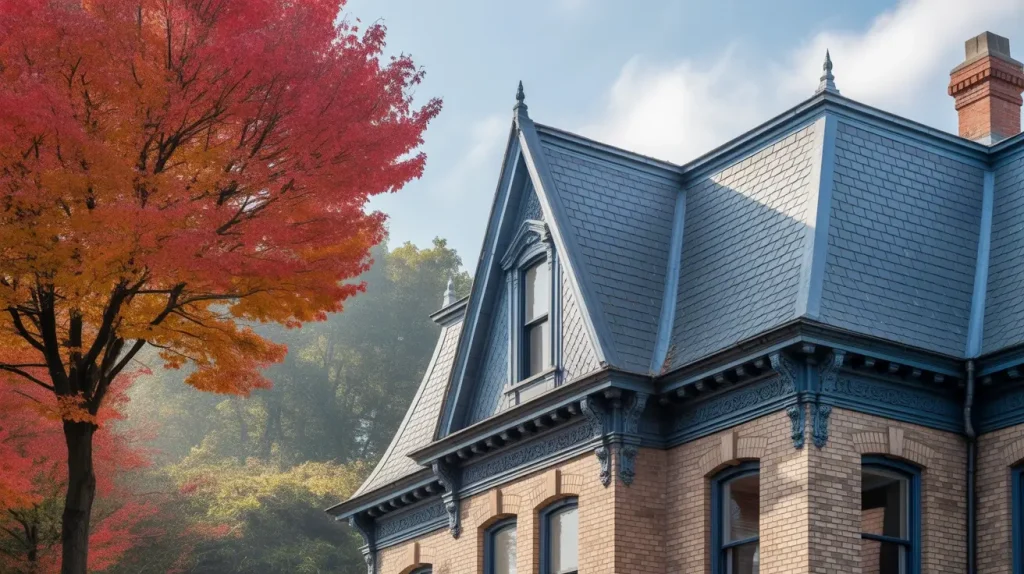 Straight Mansard Roof