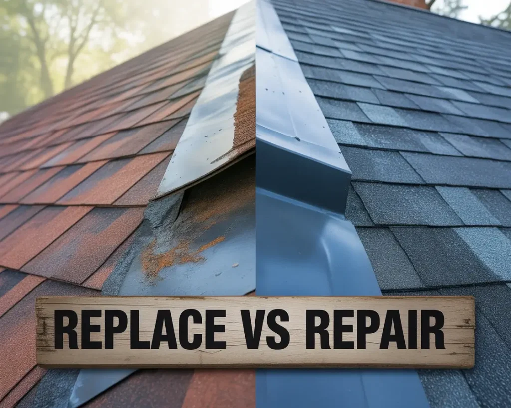 The Complete Guide to Roof Flashing: Types, Installation, and Cost Breakdown 6 Replace vs Repair