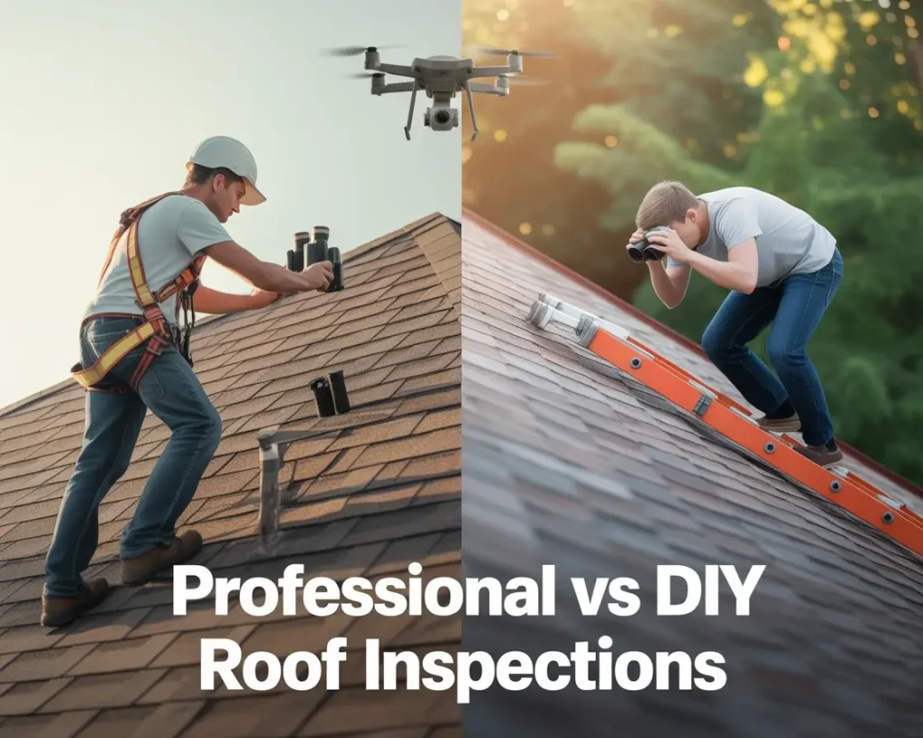 The Complete Roof Inspection Guide: Everything You Need to Know 2 Professional vs DIY Roof Inspections