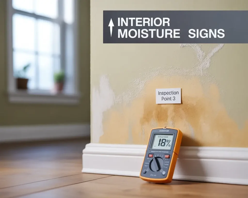 The Complete Roof Inspection Guide: Everything You Need to Know 8 Interior Moisture Signs