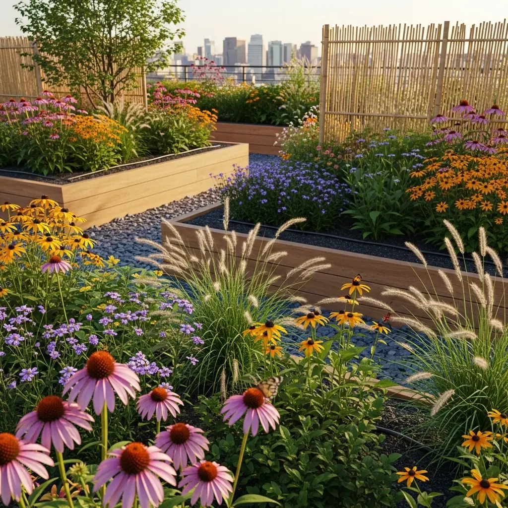 Rooftop Garden Urban