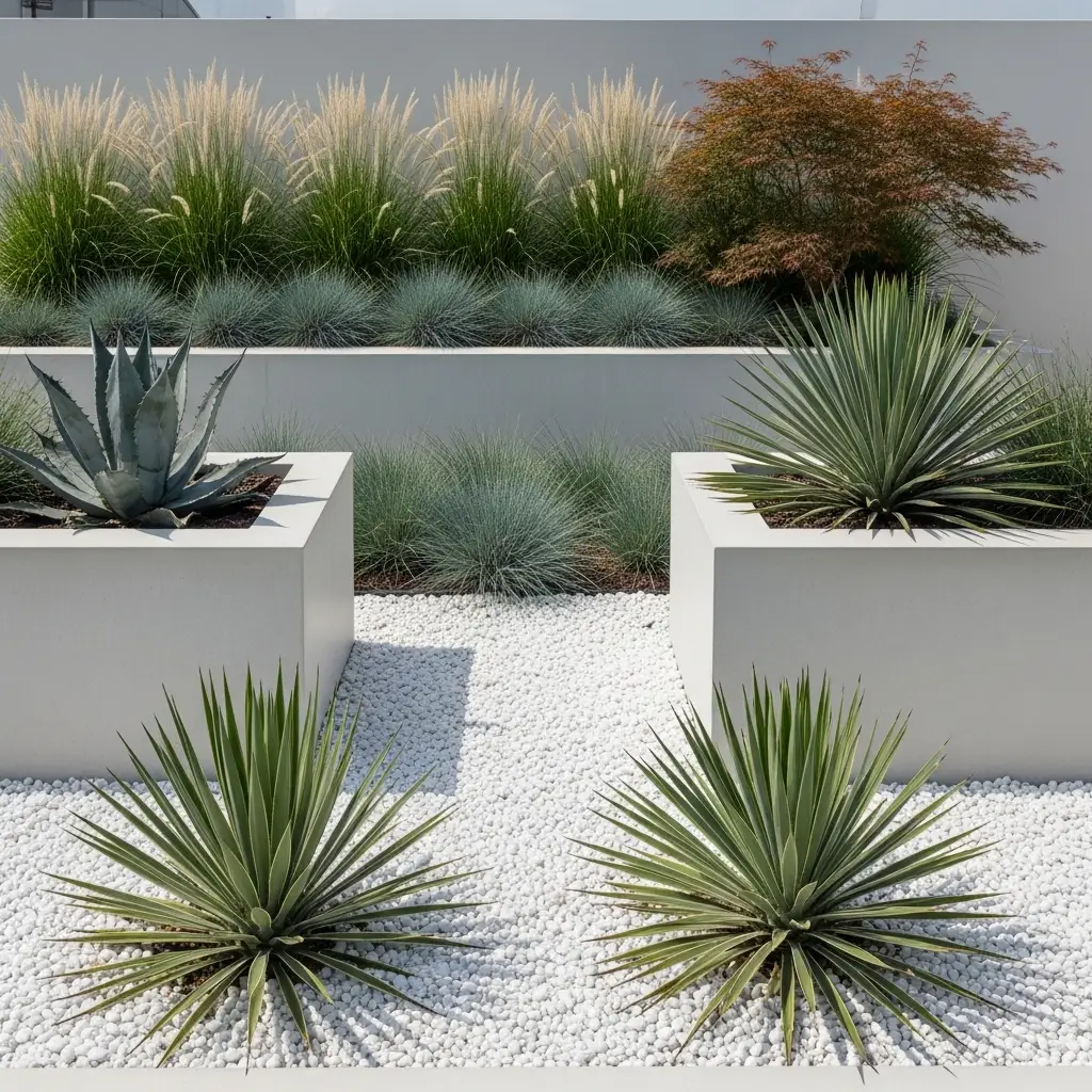 Rooftop Garden Modern Minimalist