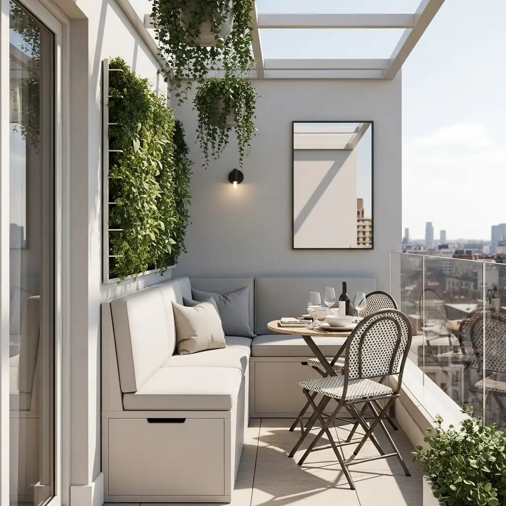 Rooftop Terrace Design Small Space