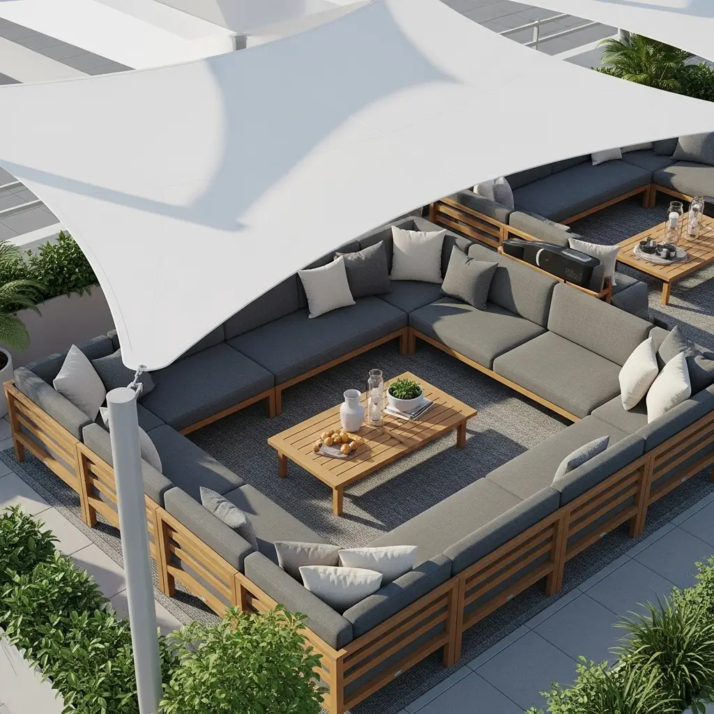 Rooftop Lounge Ideas Design