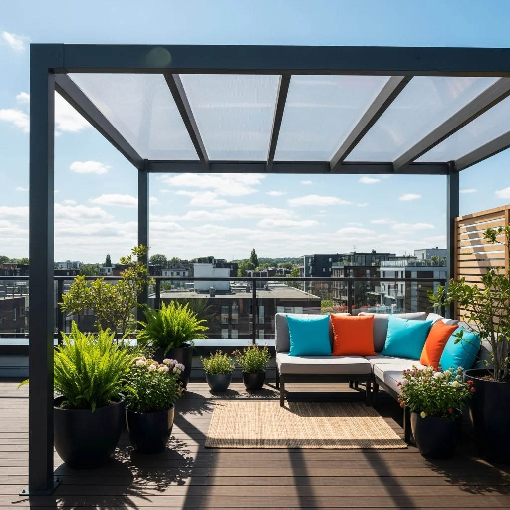 3. Clear Polycarbonate Panels