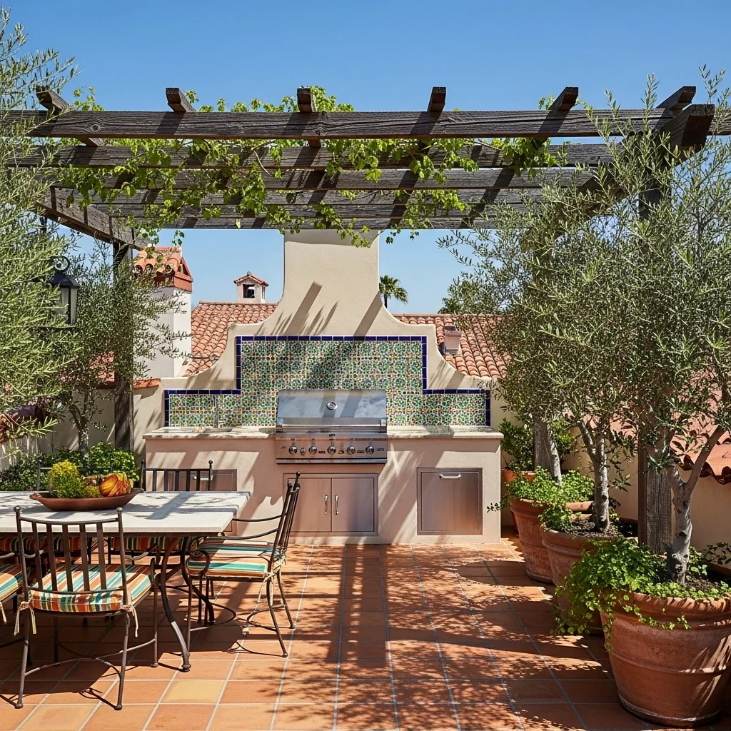 4. Mediterranean Retreat BBQ
