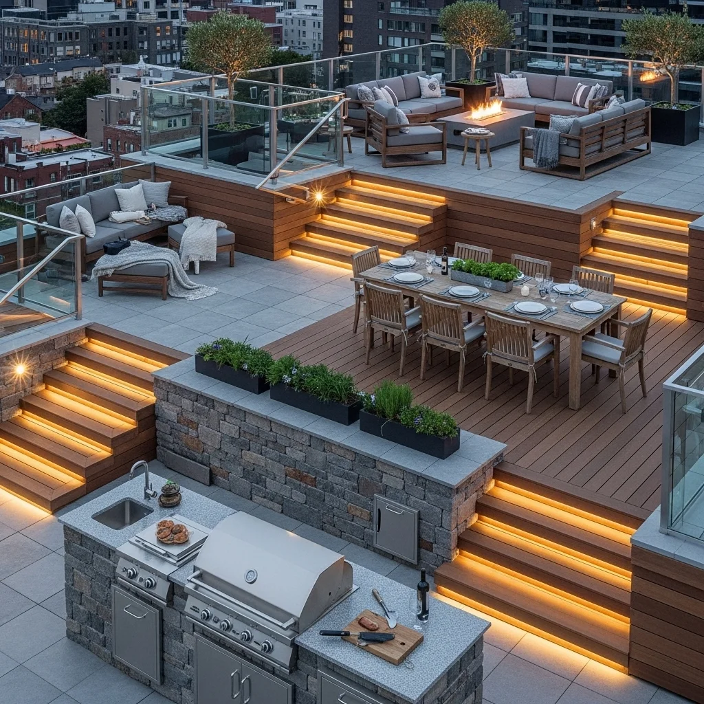 18. Multi-Level Marvel BBQ