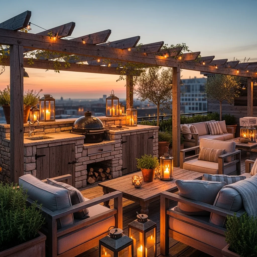 14. Rustic Charm Grill Spot