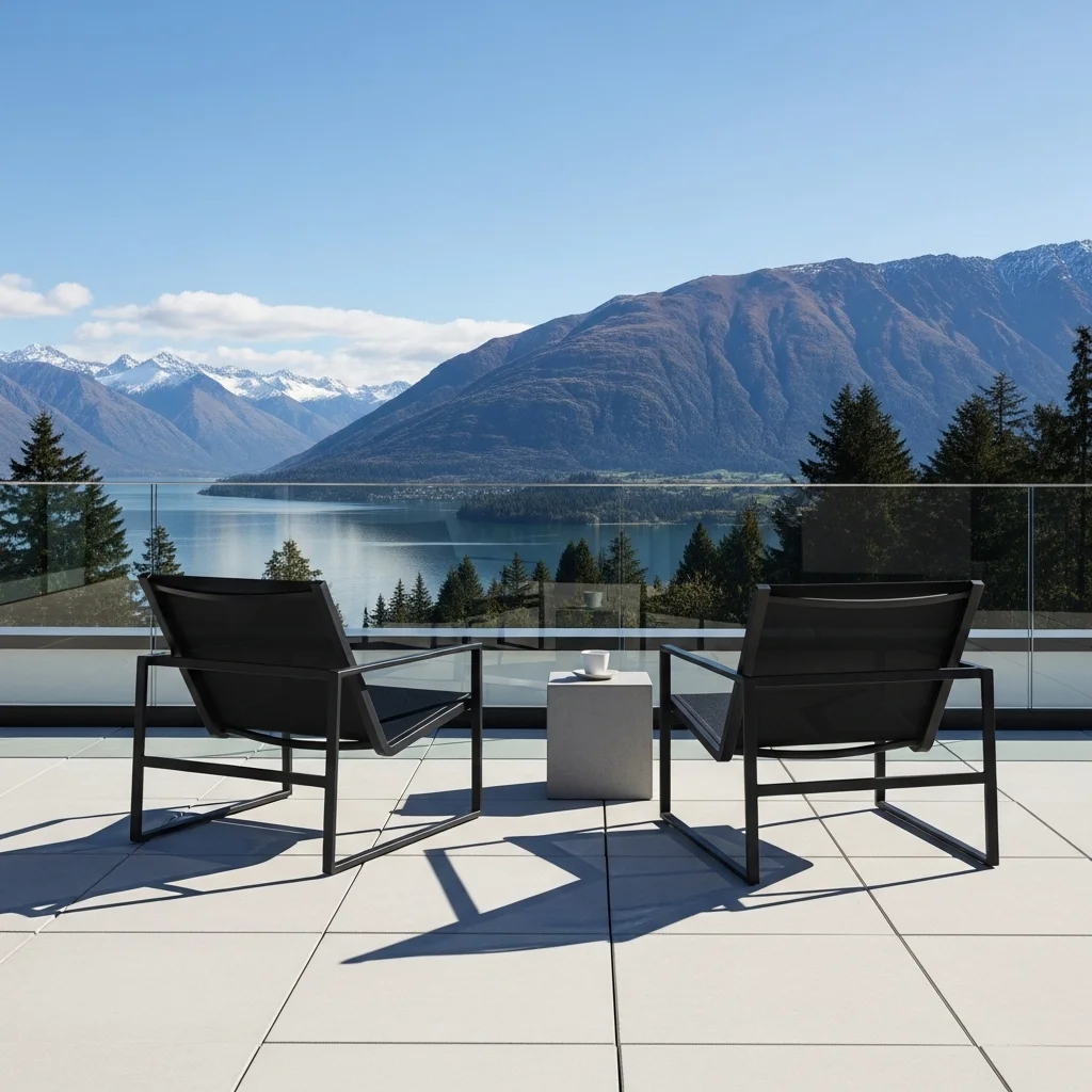 9. Sling Lounge Chairs