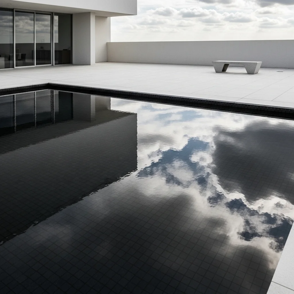 Top 21 Breathtaking Rooftop Deck Pool Inspirations 11 10. The Serene Reflecting Pool