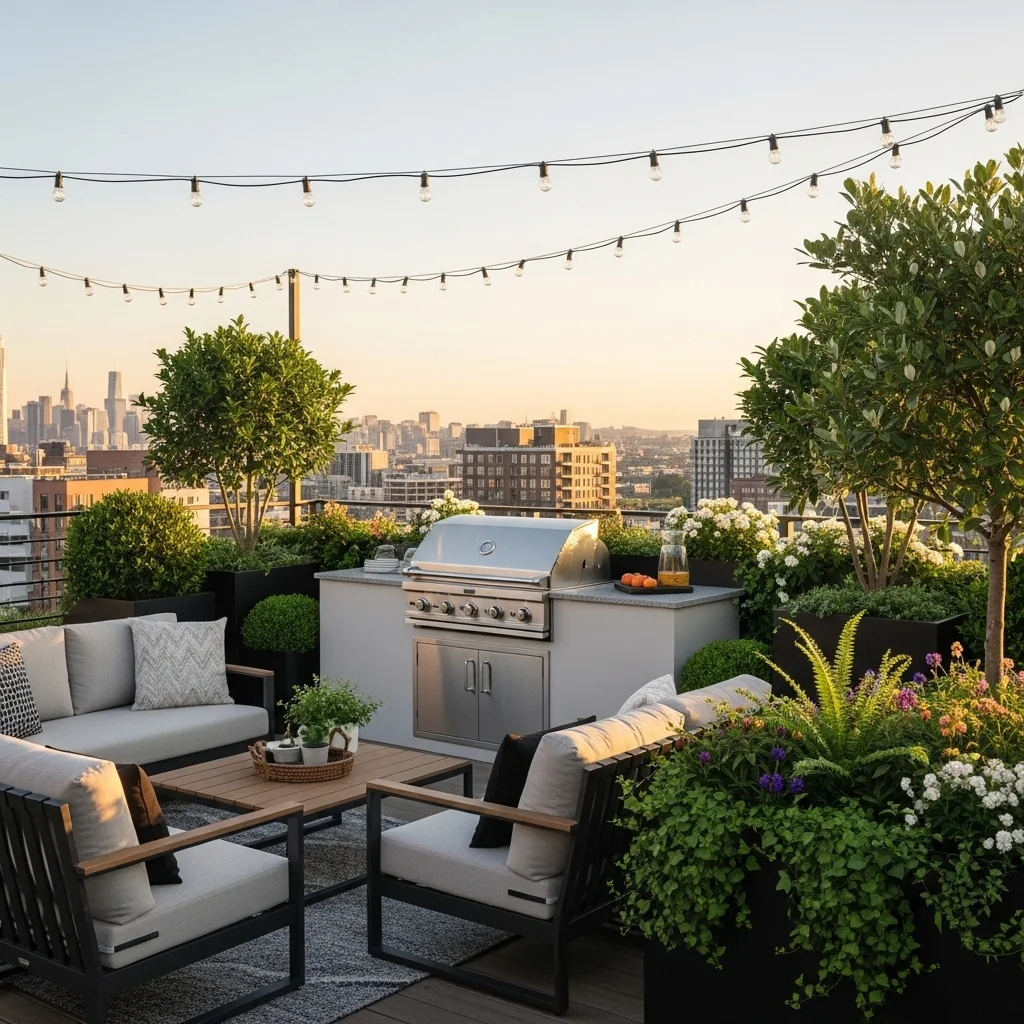 1. The Urban Oasis Grill