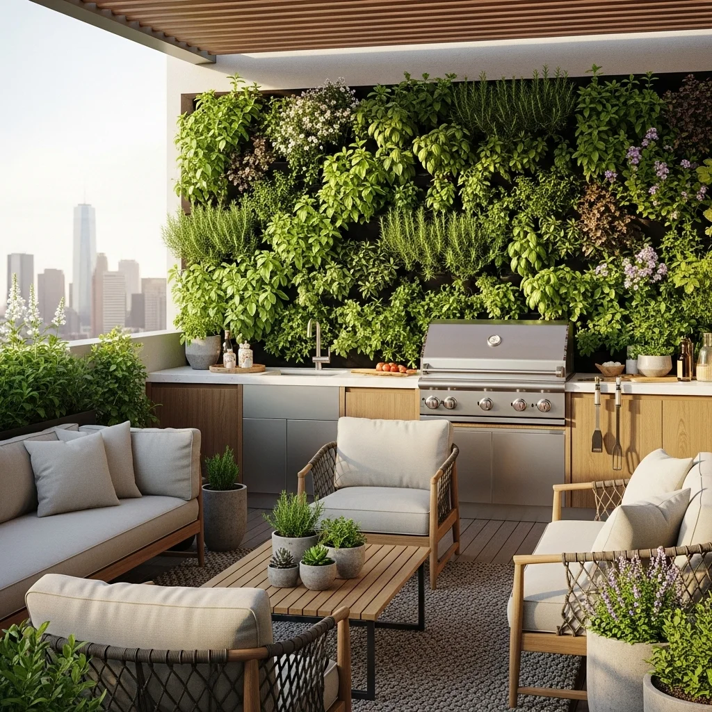 11. Vertical Garden Grill