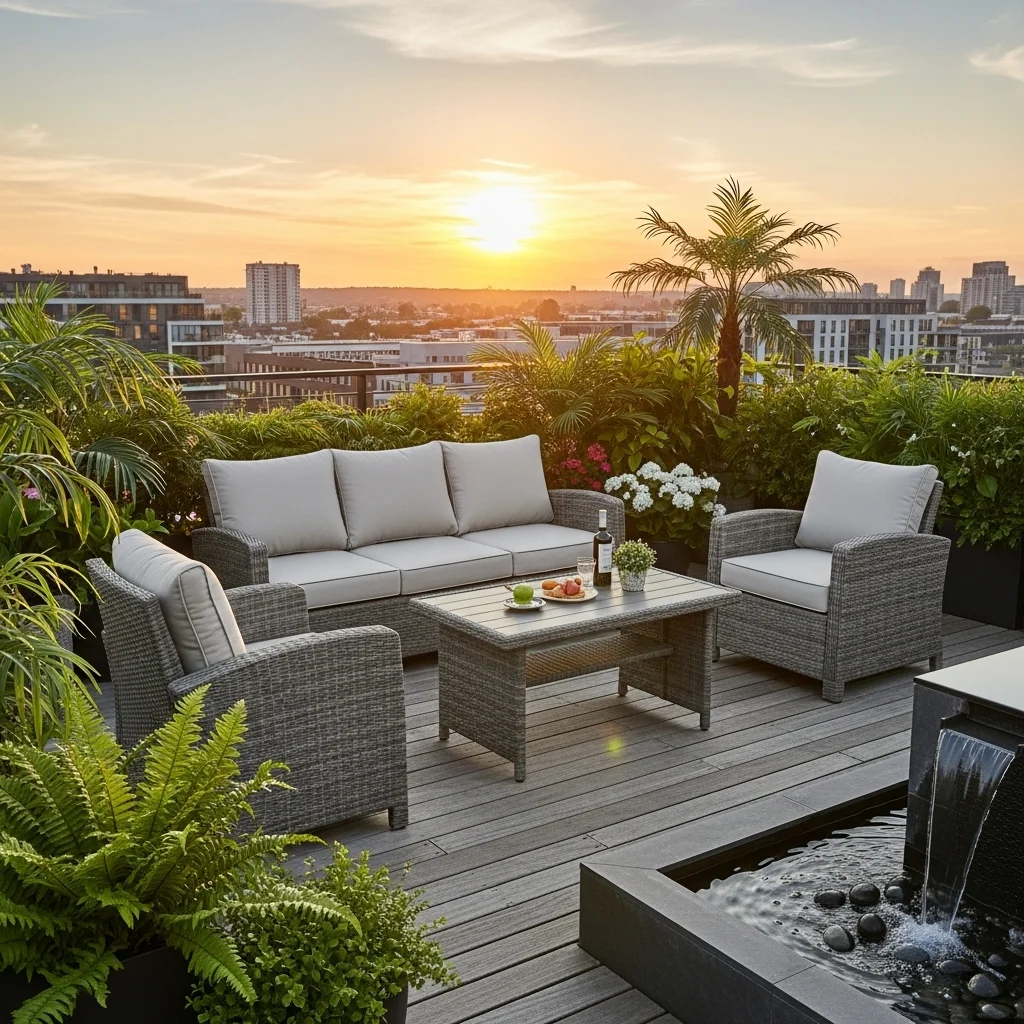 8. Wicker/Rattan Deep Seating Sets
