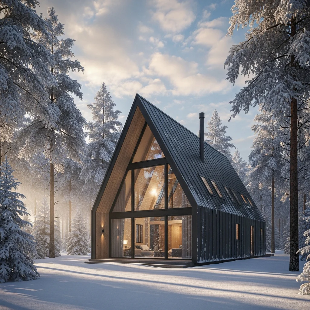9. A-Frame Modern Revival