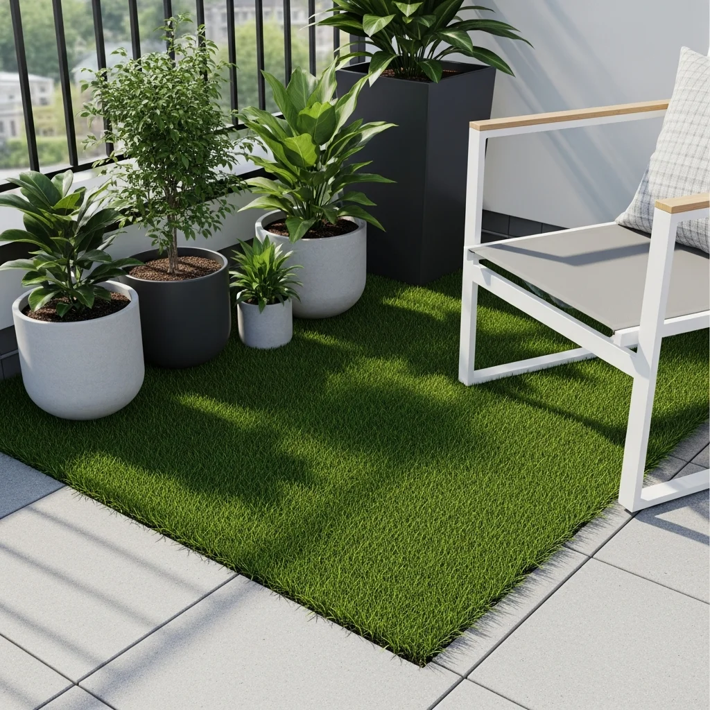 Top 17 Rooftop Garden Design Ideas for small Spaces! 13 13. Artificial Turf Accent Zones