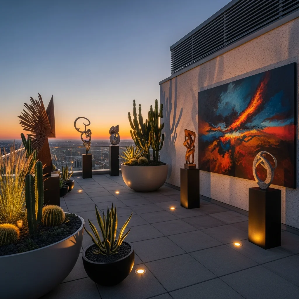 10. Artistic Al Fresco Gallery