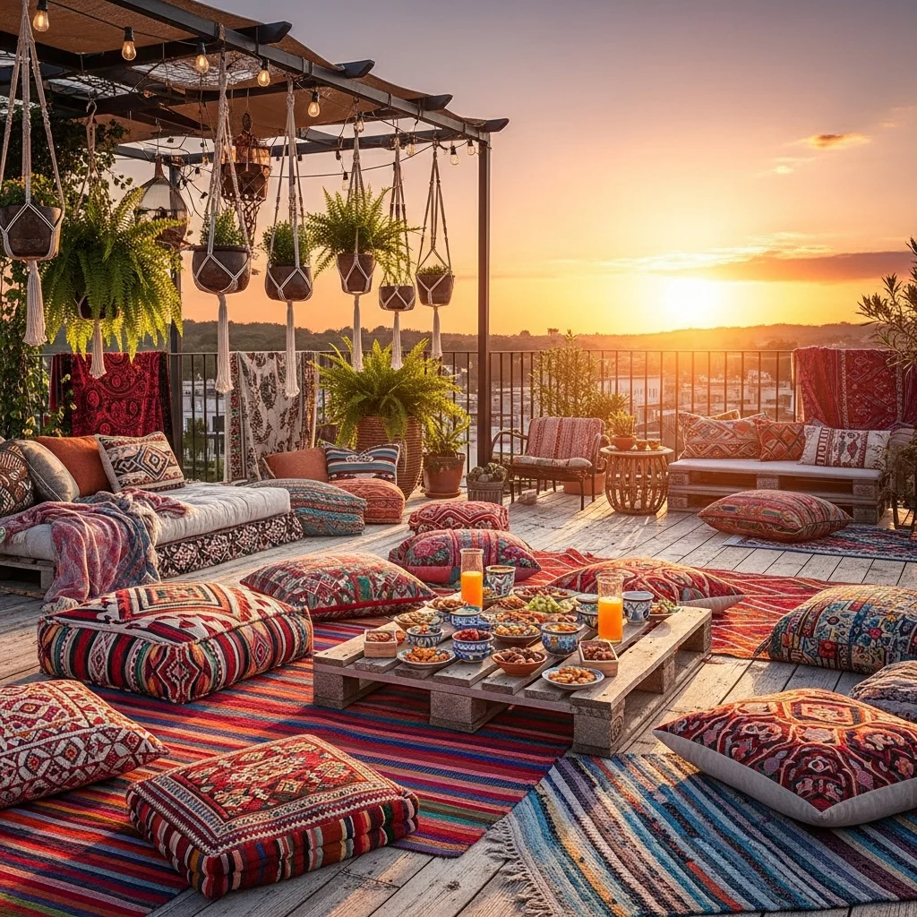 3. Boho Chic Haven