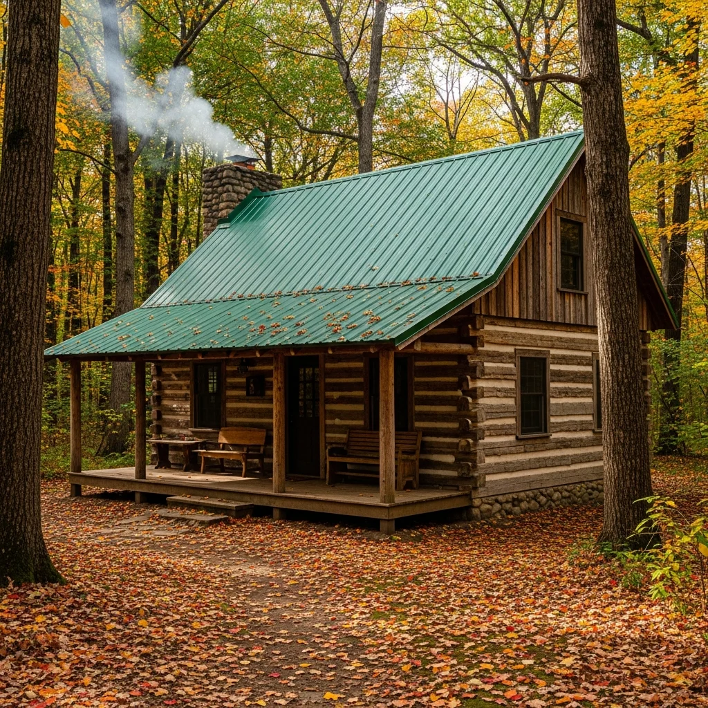 6. Cabin in the Woods: Enhanced Woodland Charm