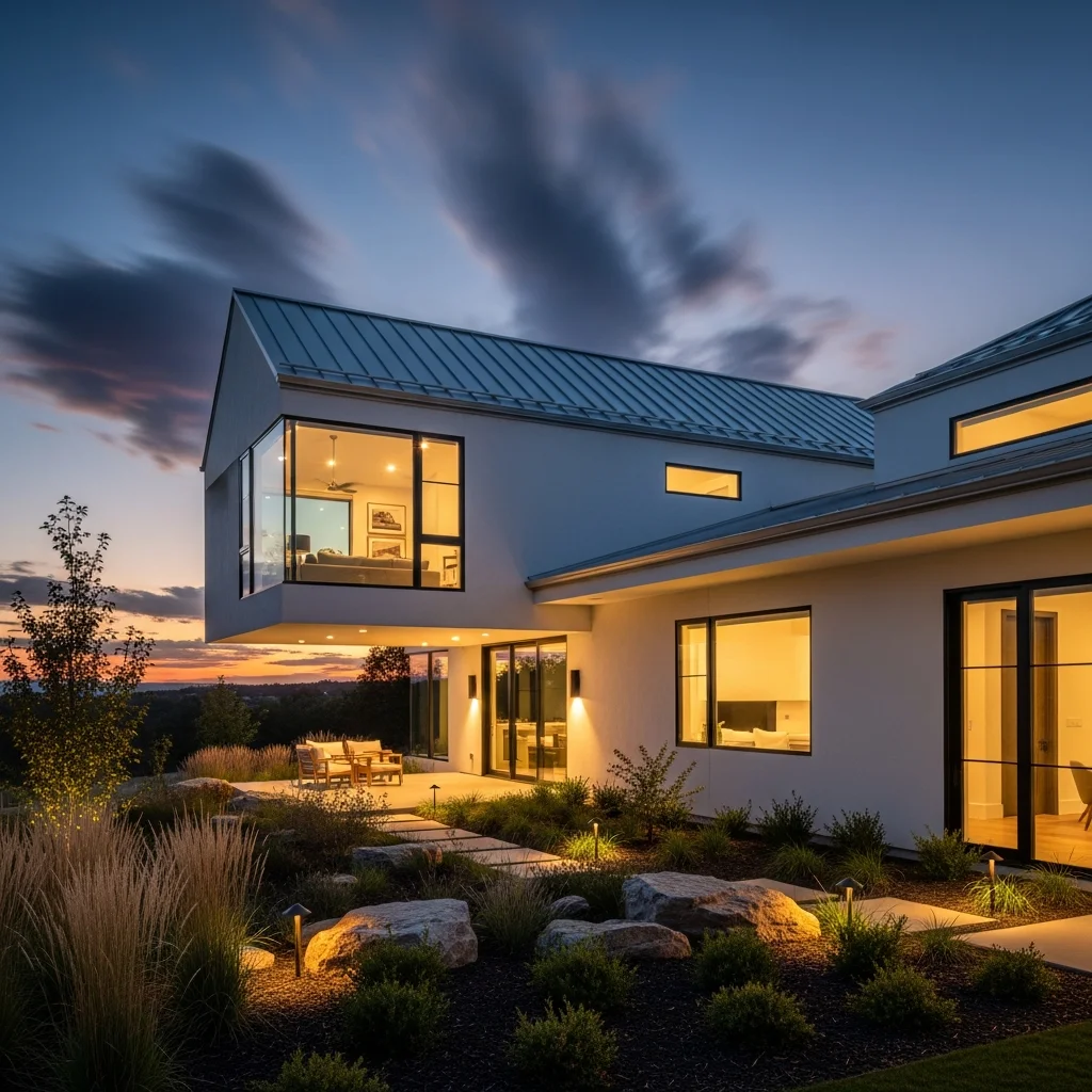2. Cantilevered Geometric Form