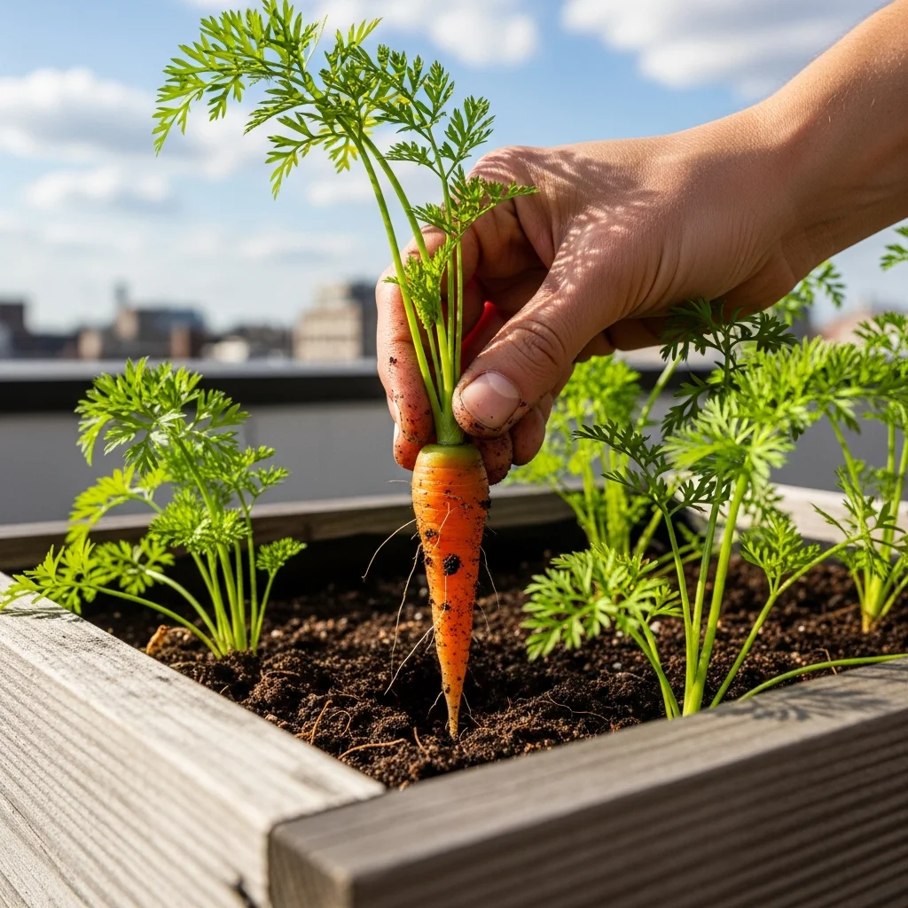 4. Carrots (Dwarf Varieties)
