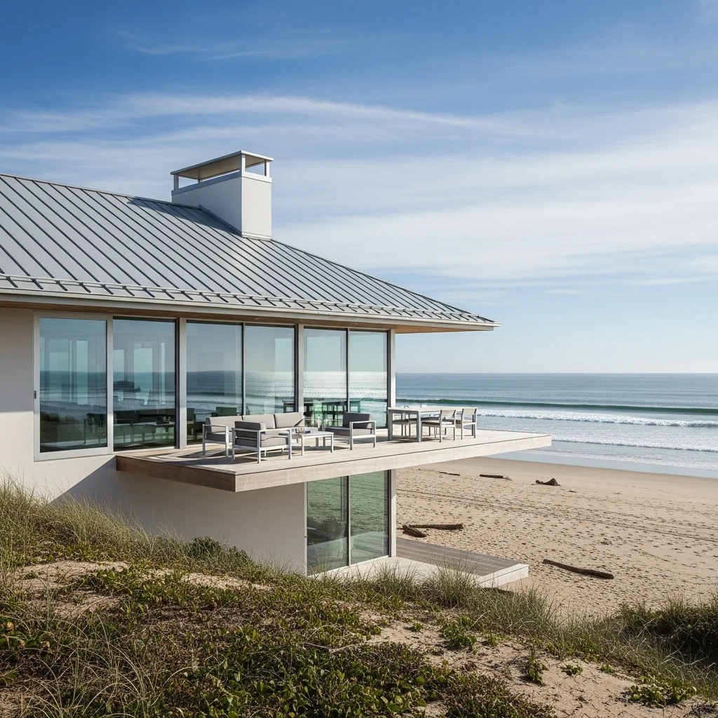 9. Coastal Contemporary Charm