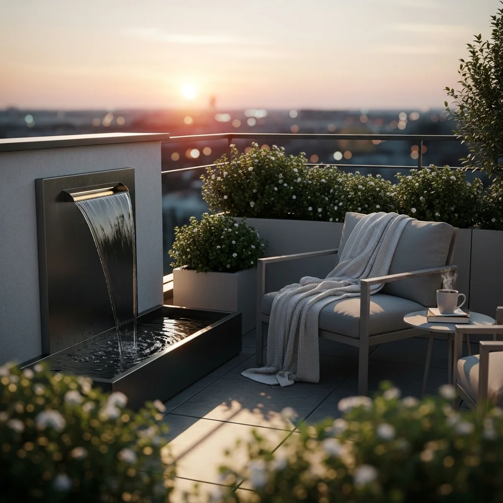 8. Compact Water Feature
