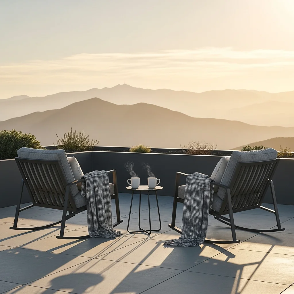 17. Contemporary Outdoor Rocking Chairs