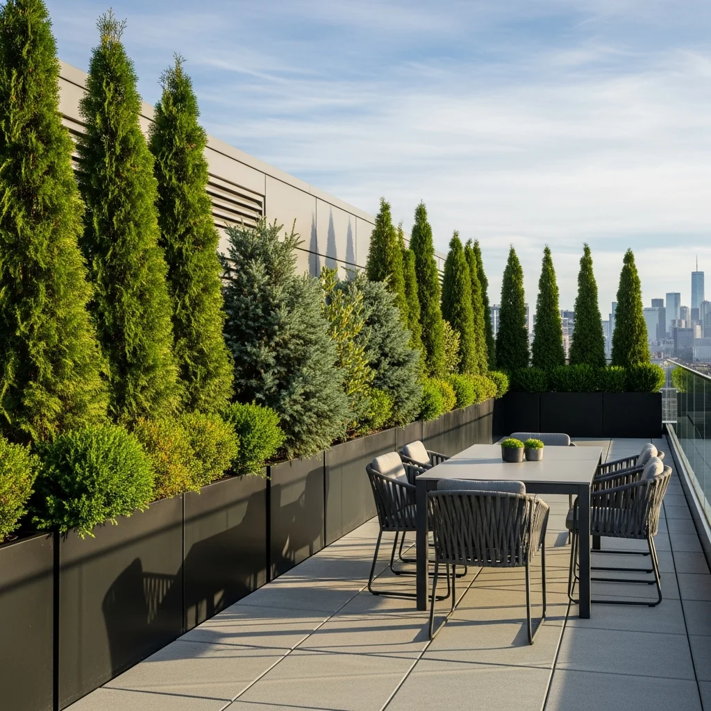 7. Evergreen Privacy Screen