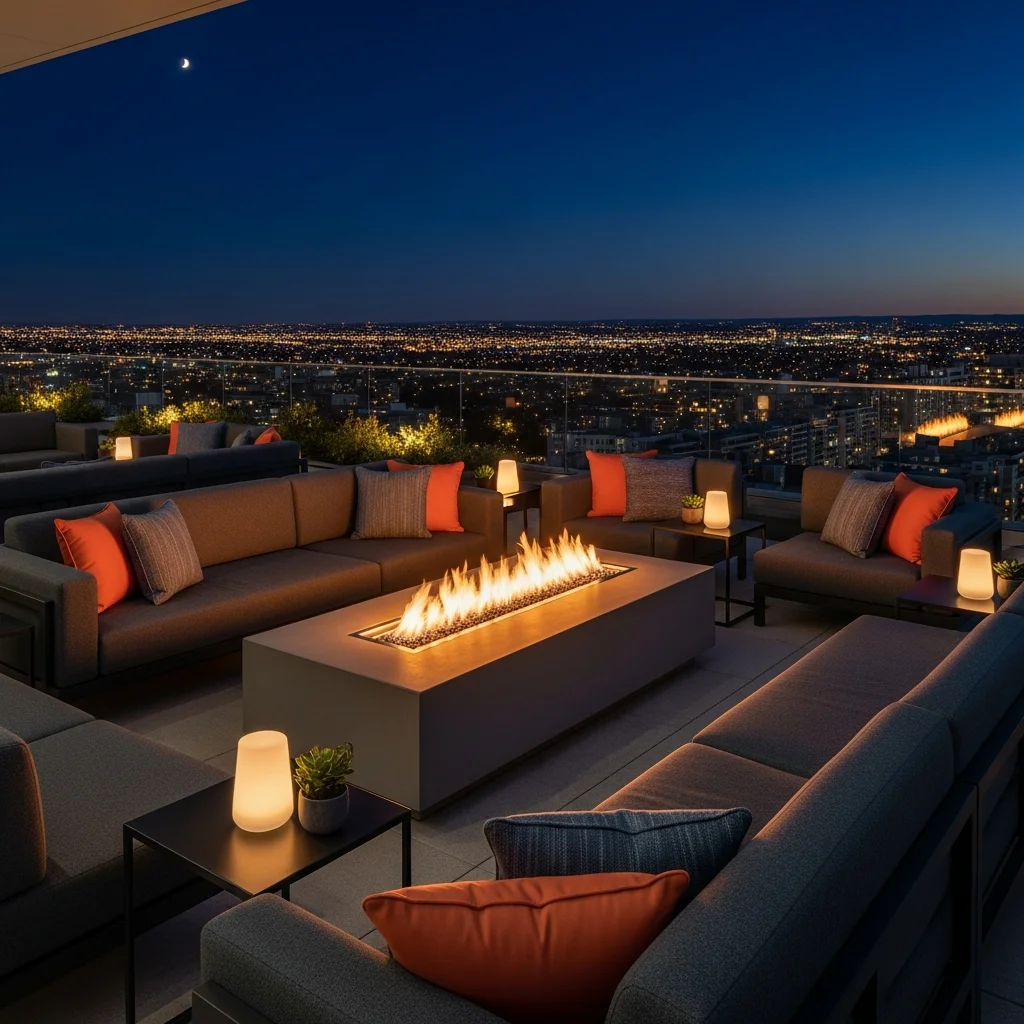 6. Fire Pit Focal Point