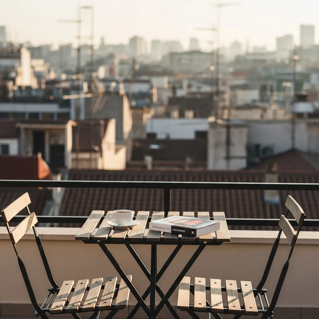3. Foldable Bistro Set