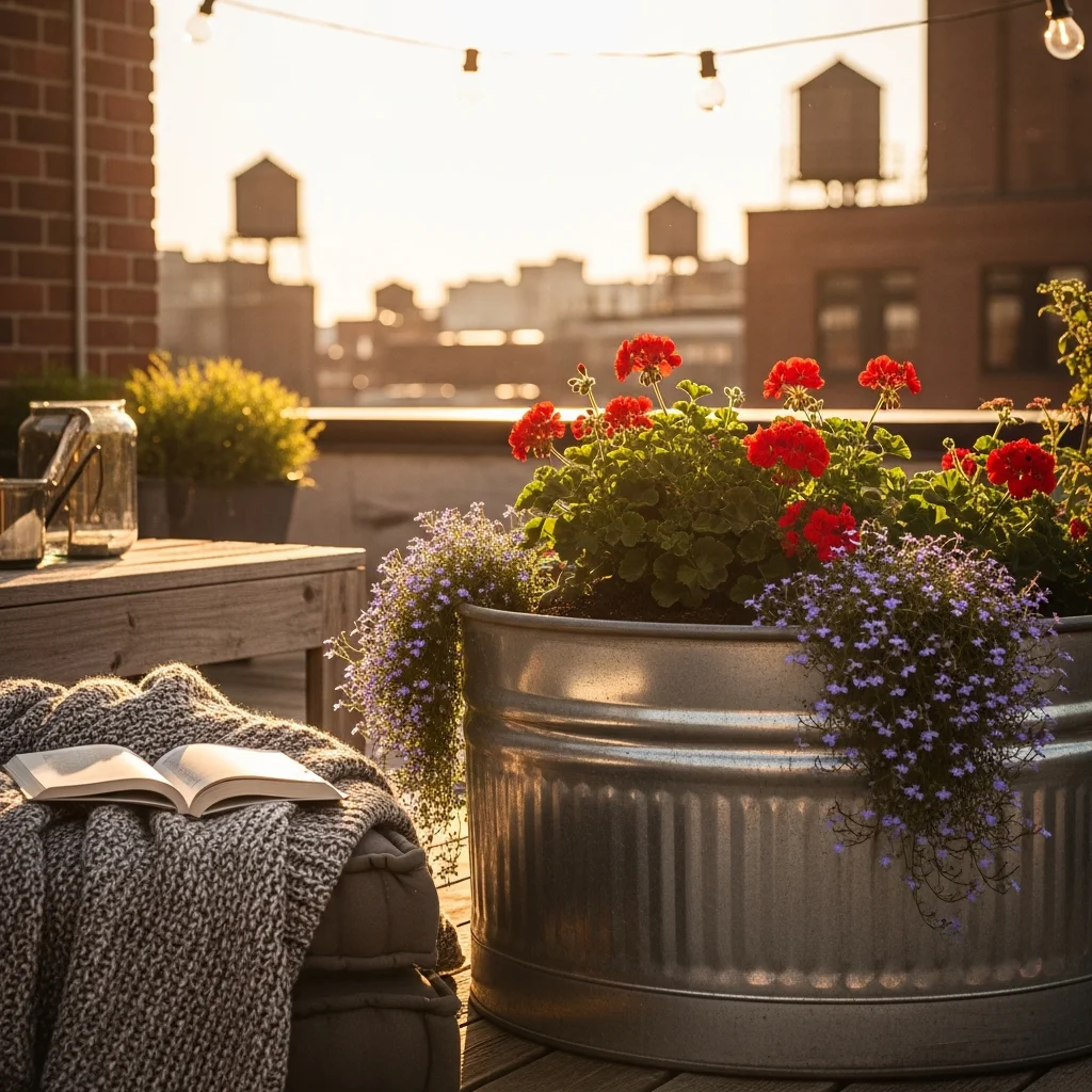 18. Galvanized Tubs/Troughs