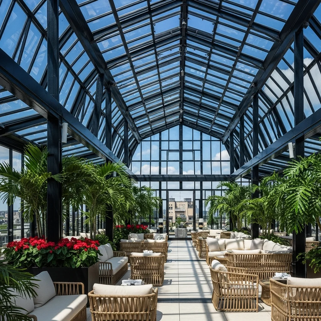 21. Glass House Grandeur Rooftop