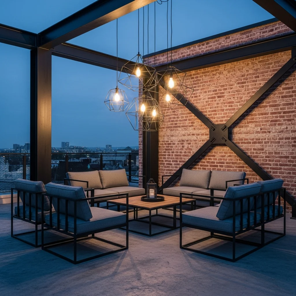 2. Industrial Chic Loft