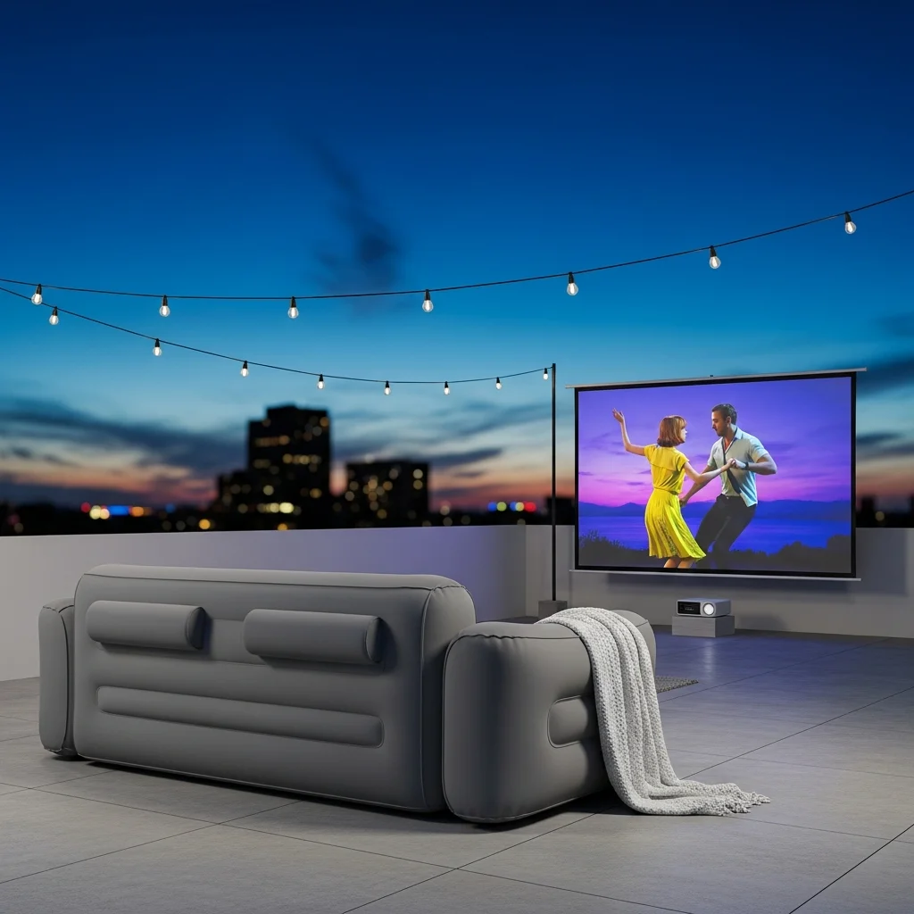 22. Inflatable Outdoor Sofa/Lounger