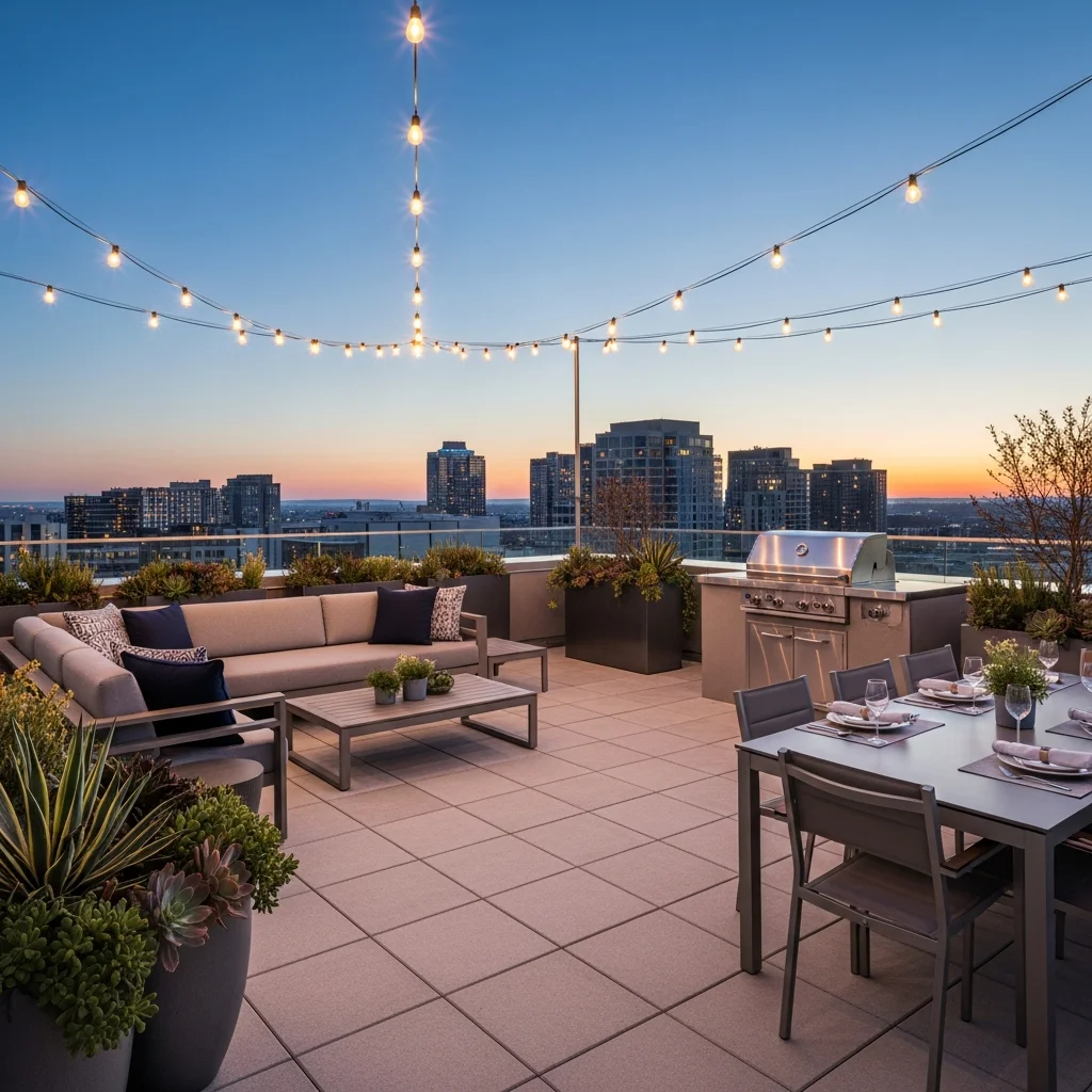 7. Lounge & Dine Rooftop