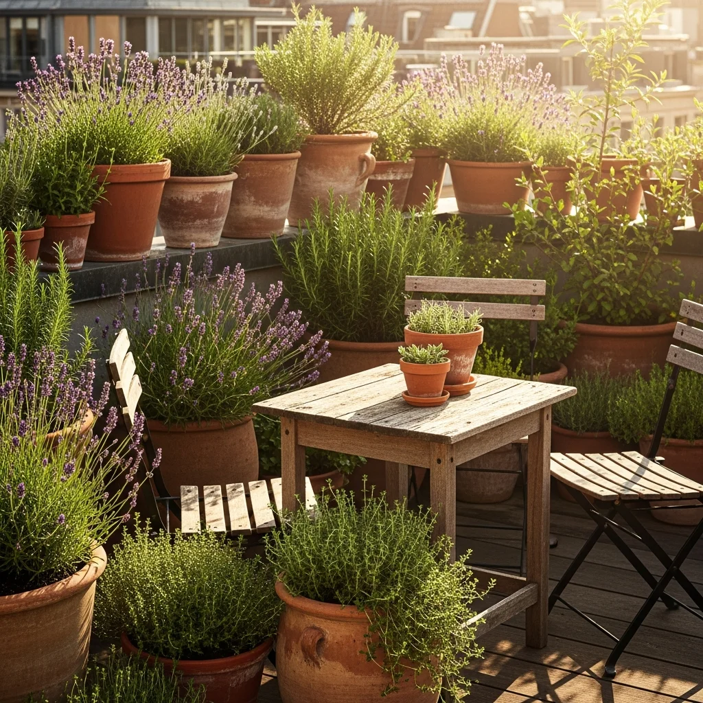 2. Mediterranean Herb Haven