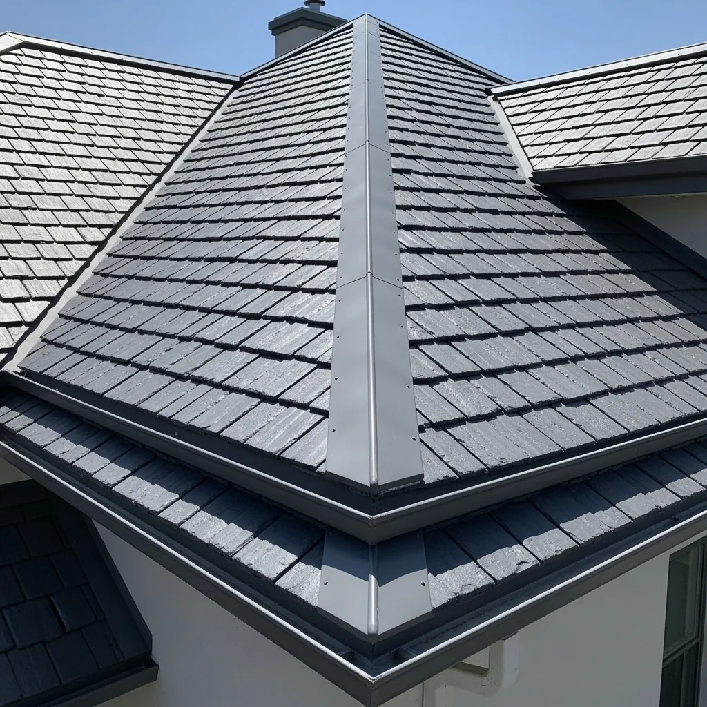 7. Metal Shingles (Steel/Aluminum)