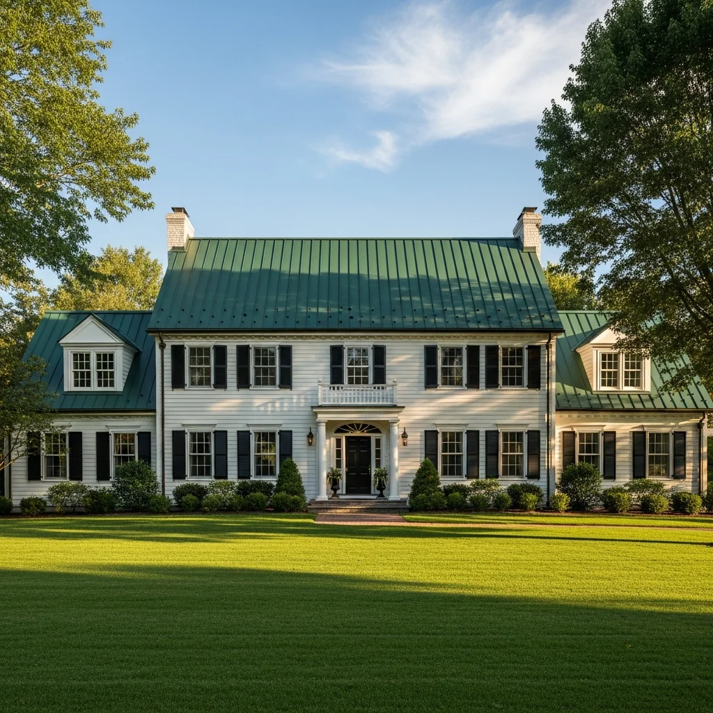 4. Metal Shingles