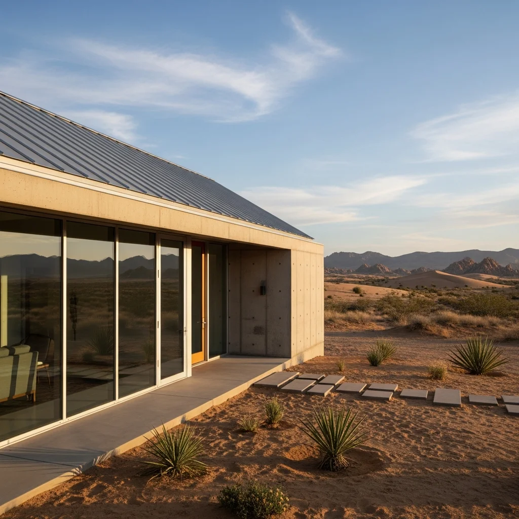 18. Minimalist Desert Dwelling