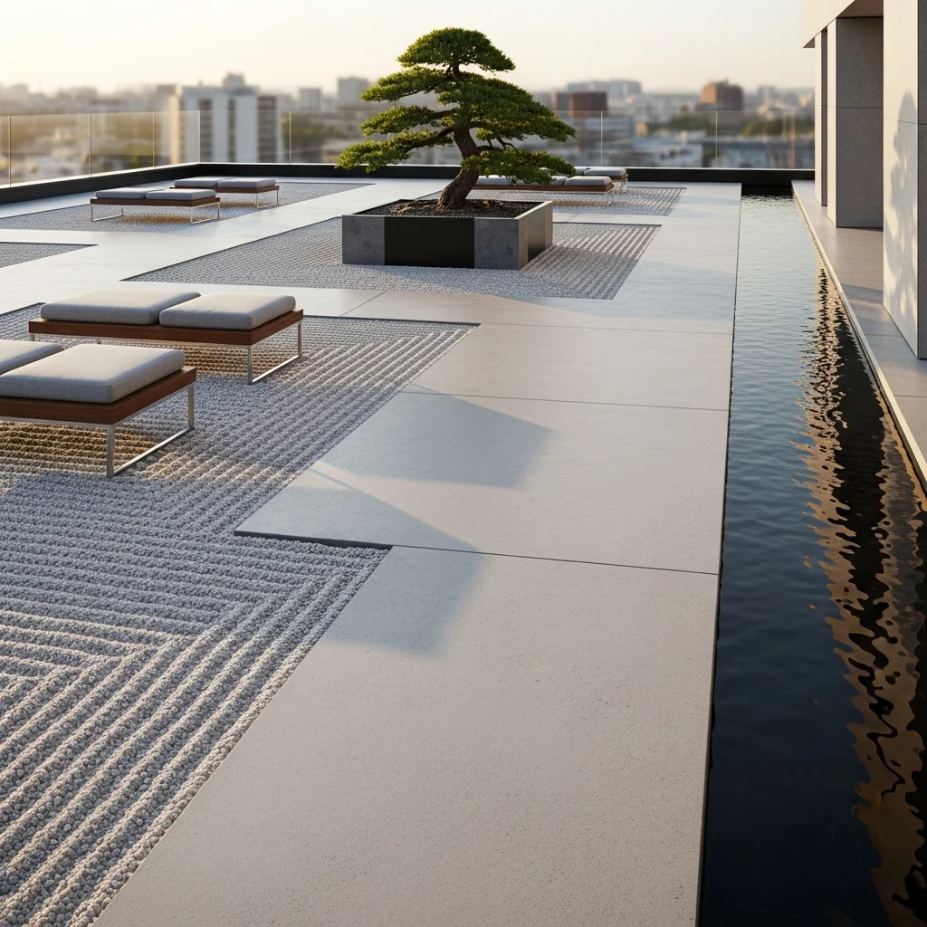 5. Minimalist Zen Garden