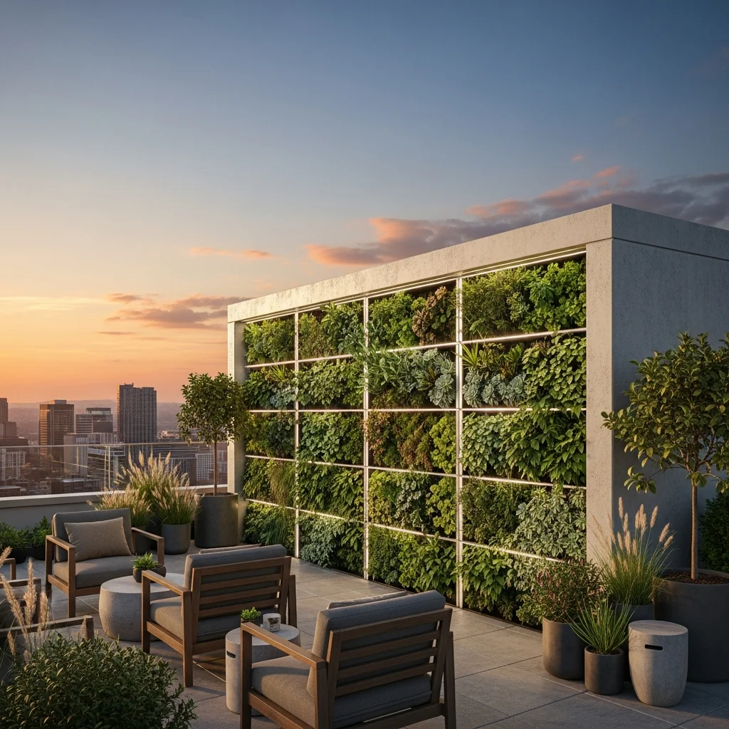 3. Modular Panel Vertical Gardens