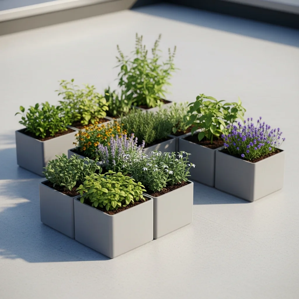 Top 17 Rooftop Garden Design Ideas for small Spaces! 3 2. Modular Planter Systems