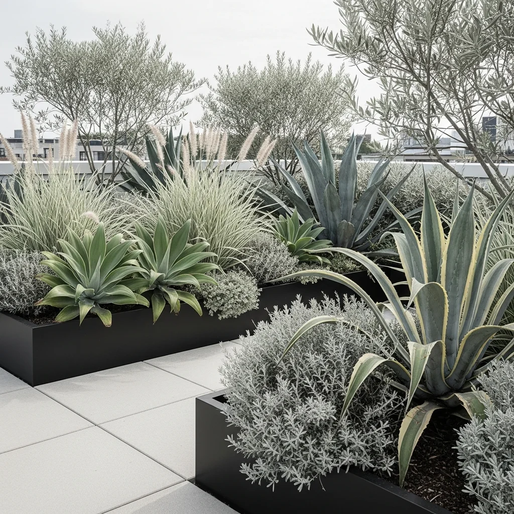 12. Monochromatic Plant Palette
