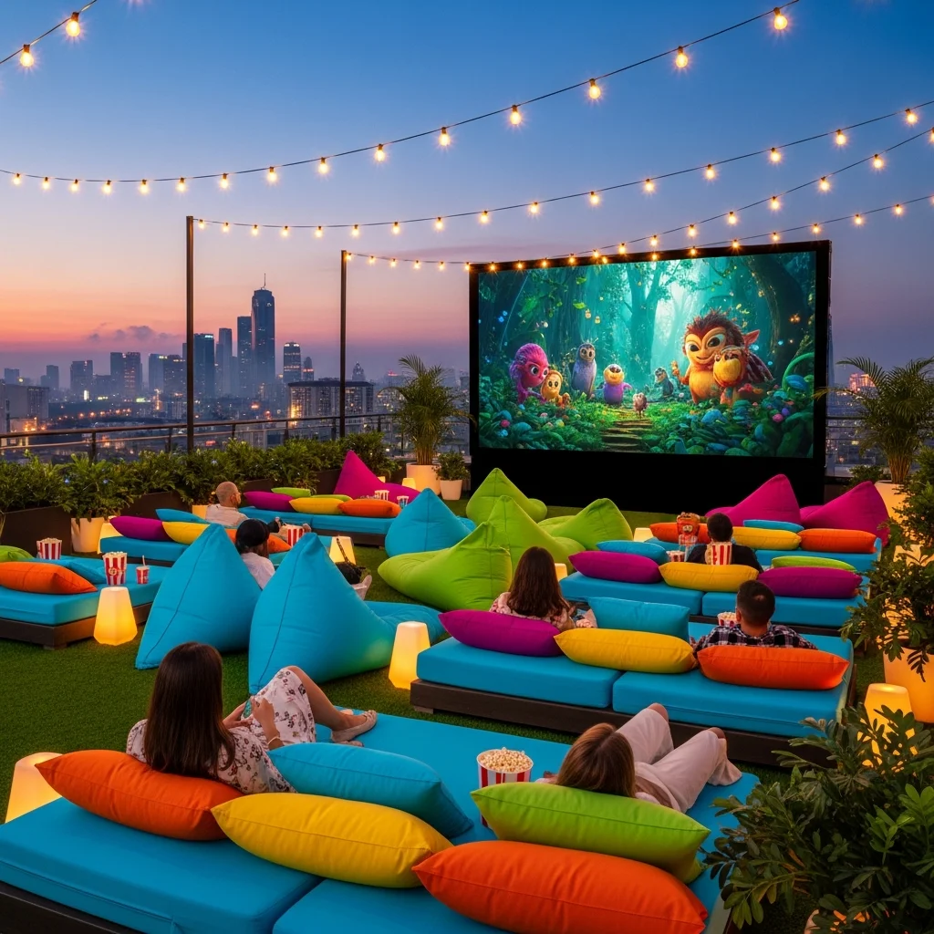 9. Outdoor Cinema Under the Stars