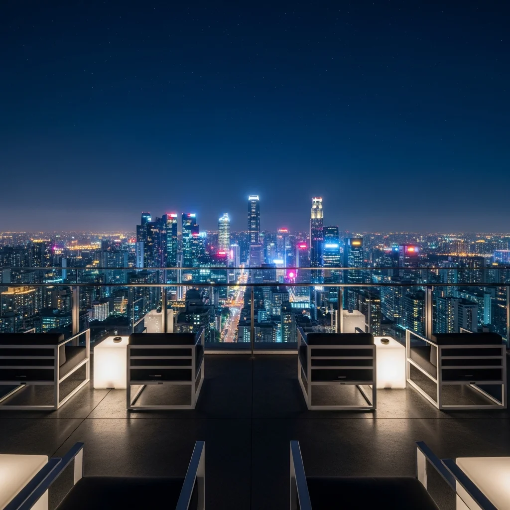 18. Panoramic City View Deck