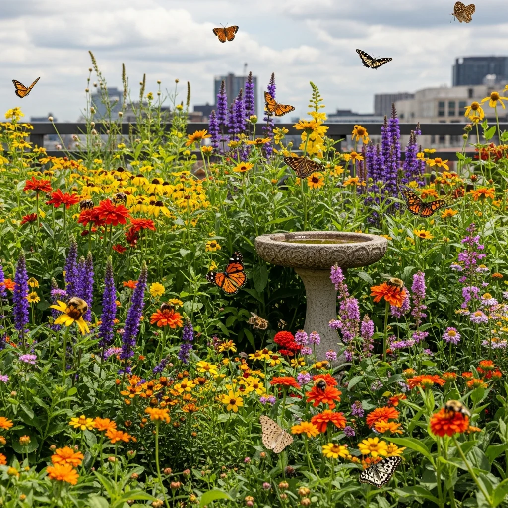15. Pollinator-Friendly Biodiverse Haven