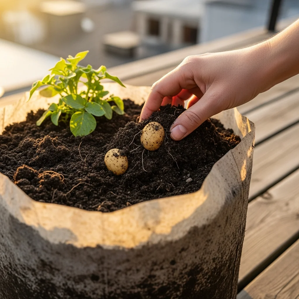 15. Potatoes (Compact Varieties)