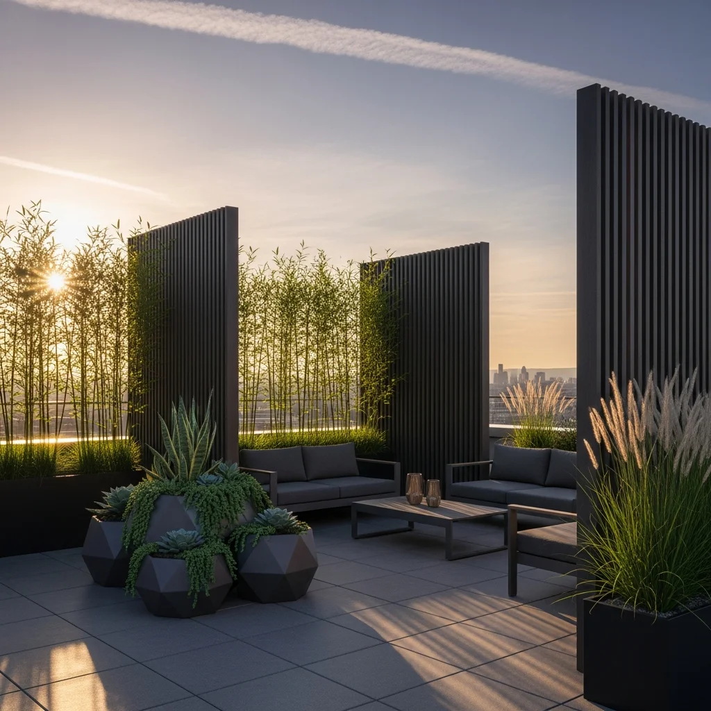 16. Privacy Screens with Purpose