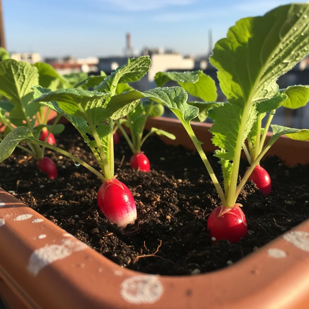 2. Radishes